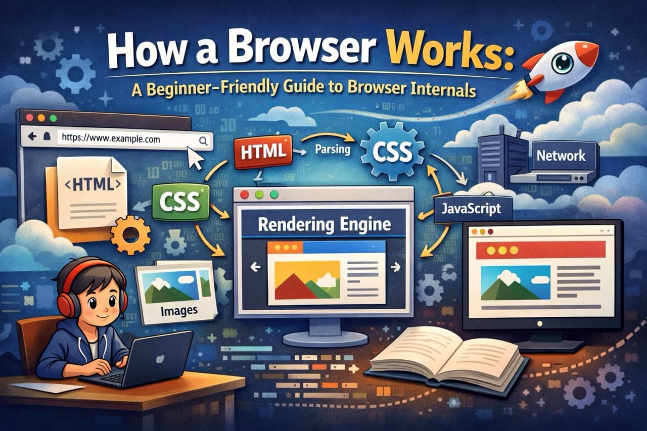How a Browser Works: A Beginner-Friendly Guide to Browser Internals