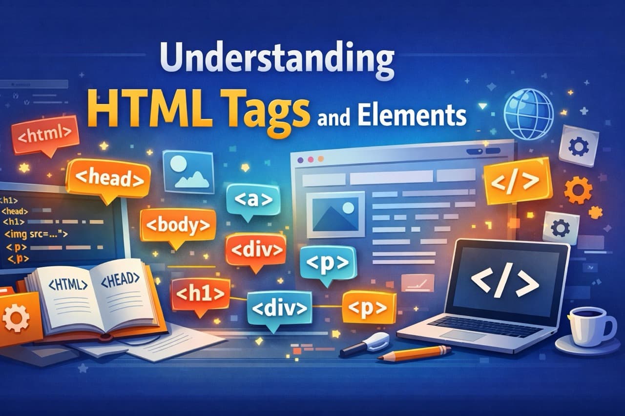 Understanding HTML Tags and Elements: A Beginner's Guide