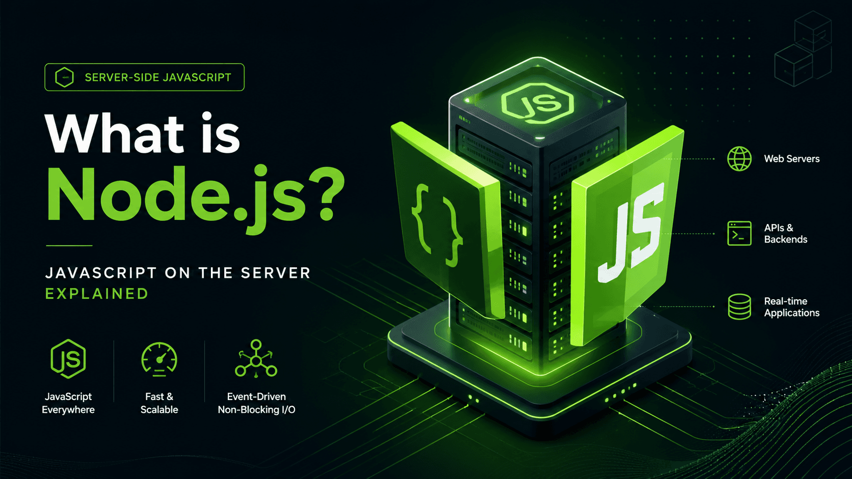 What is Node.js? JavaScript on the Server Explained