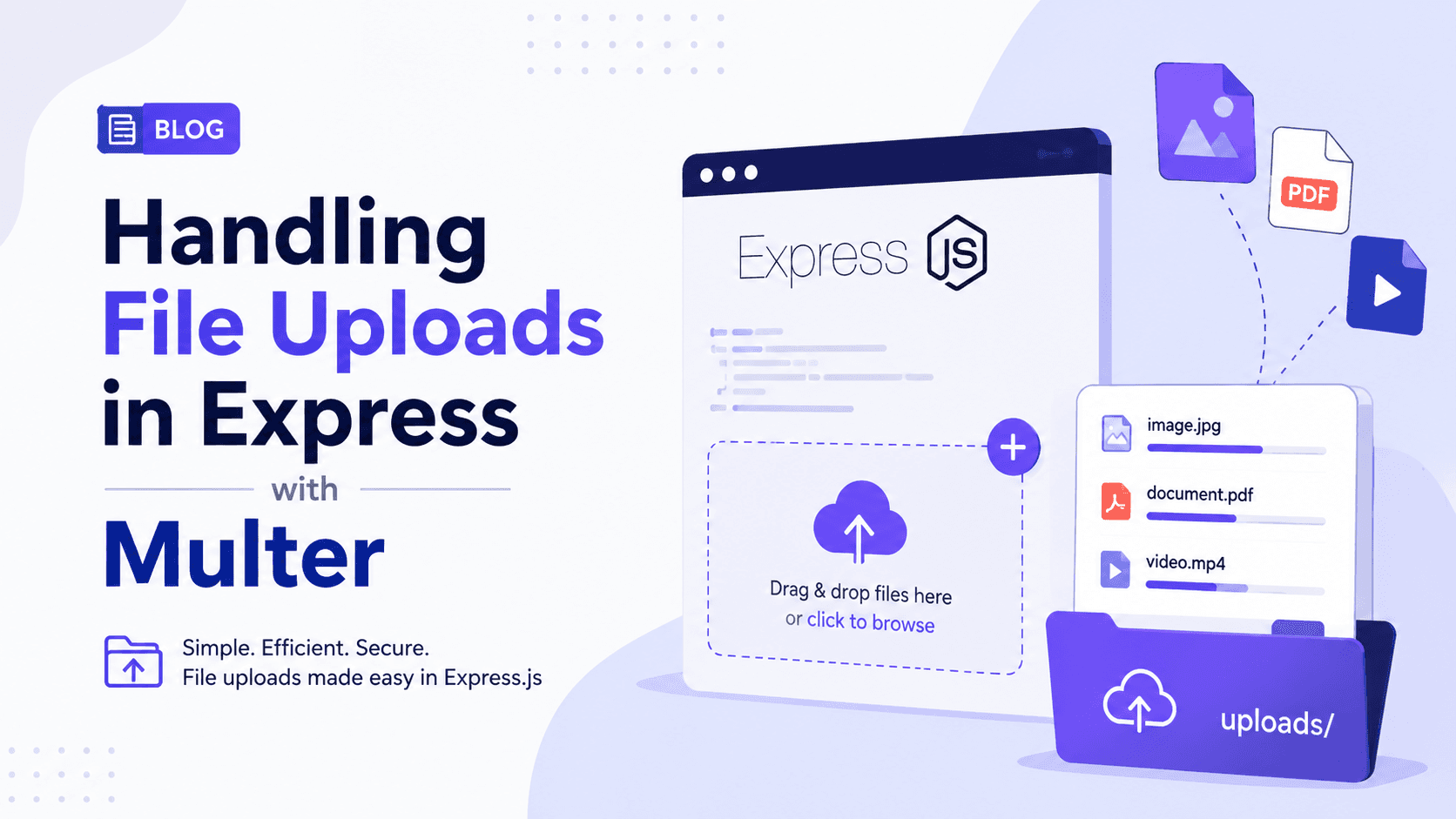 Handling File Uploads in Express with Multer