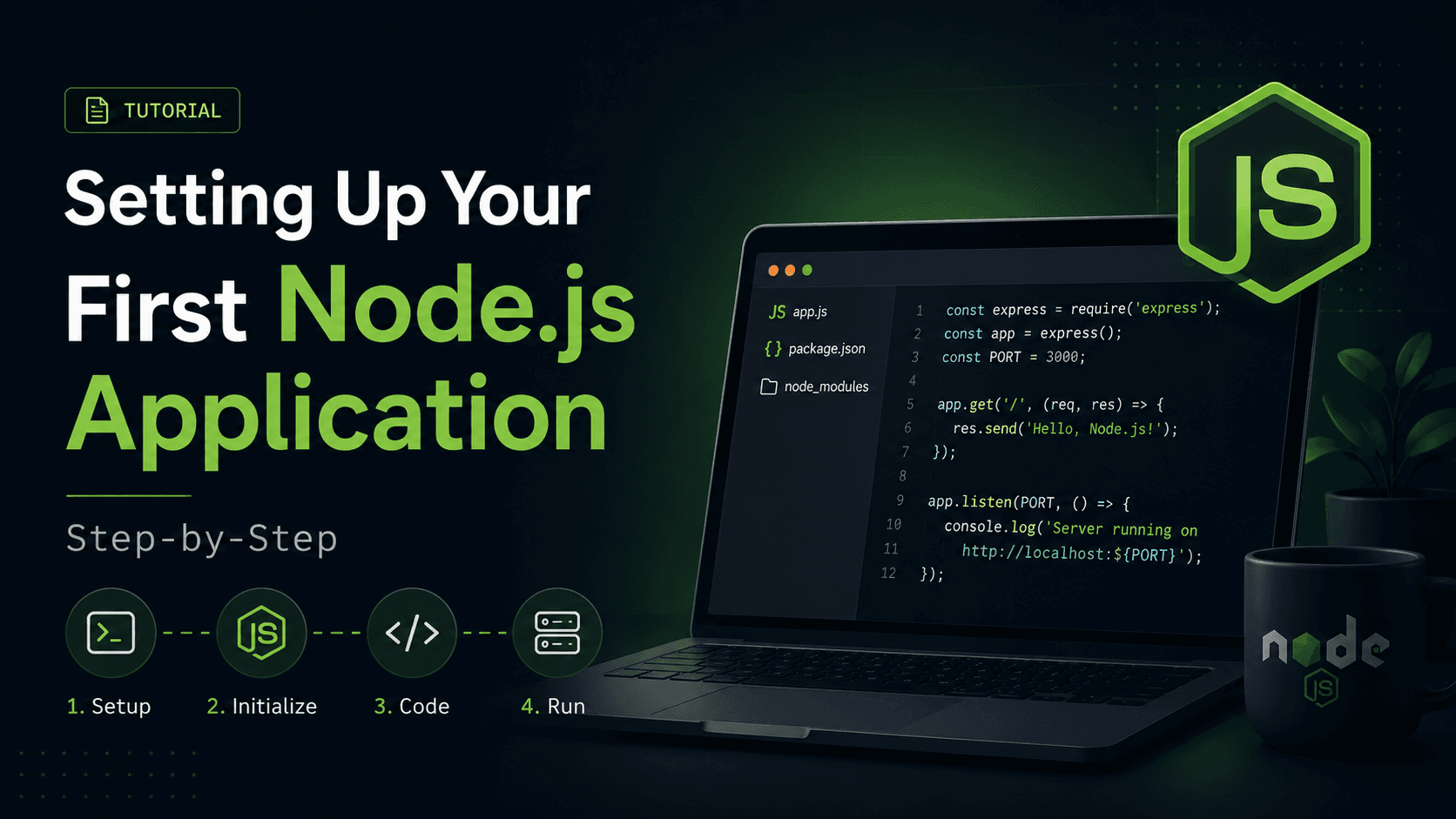 Setting Up Your First Node.js Application Step-by-Step