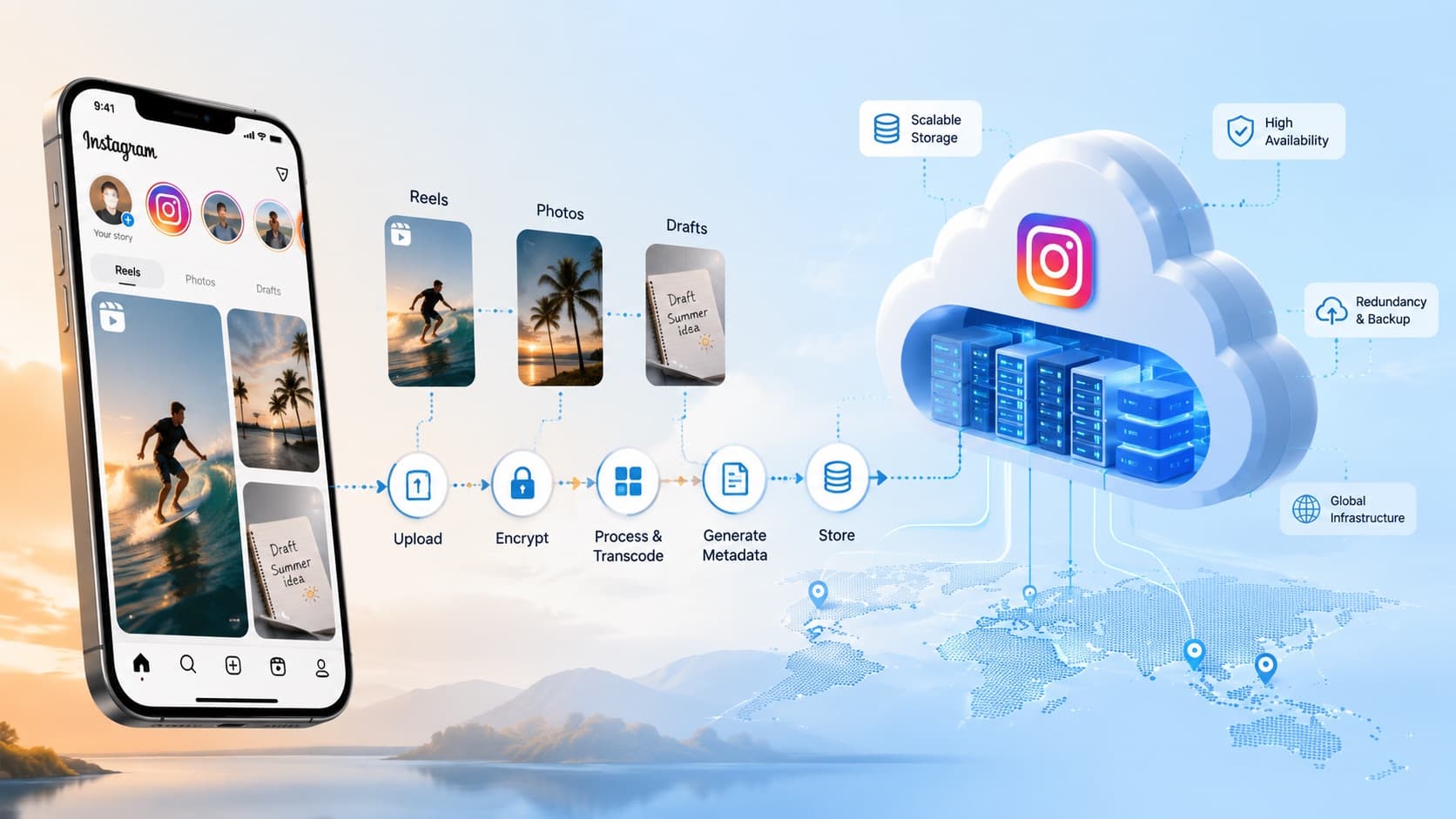 How Instagram Stores Reels, Photos, and Drafts Behind the Scenes